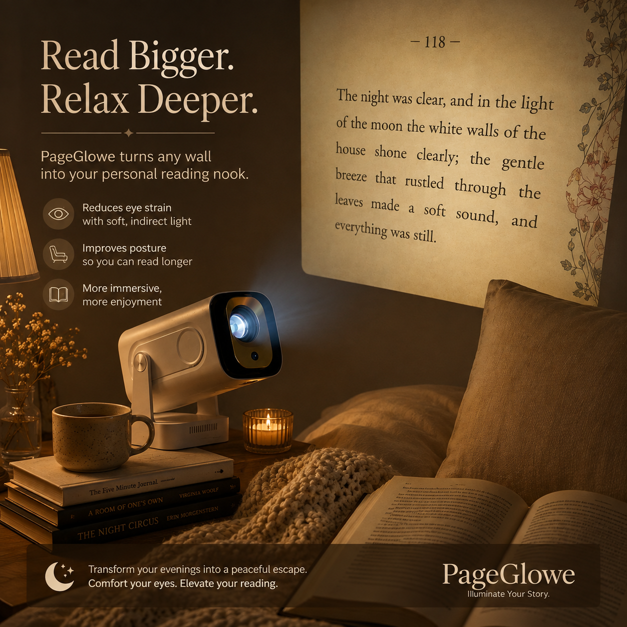 PageGlowe Book Projector™
