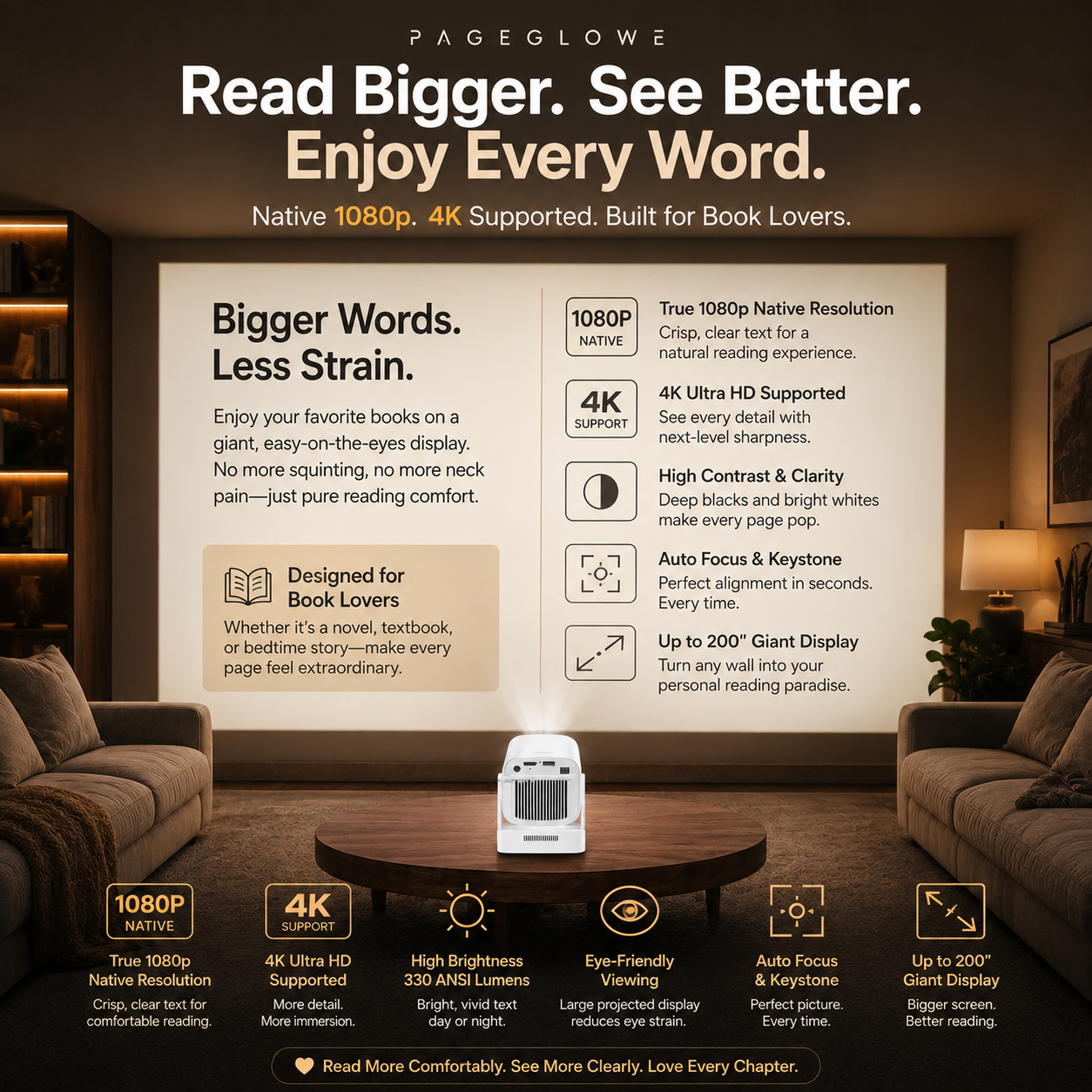 PageGlowe Book Projector™