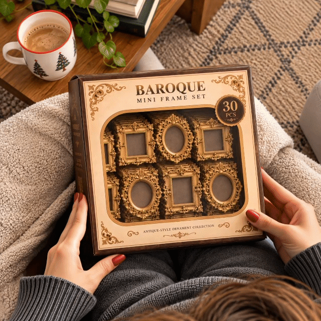 30 Piece Mini Photo Frames