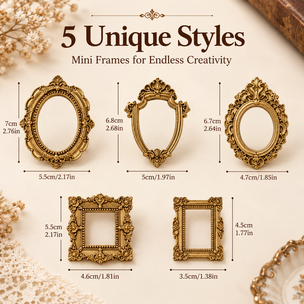 30 Piece Mini Photo Frames