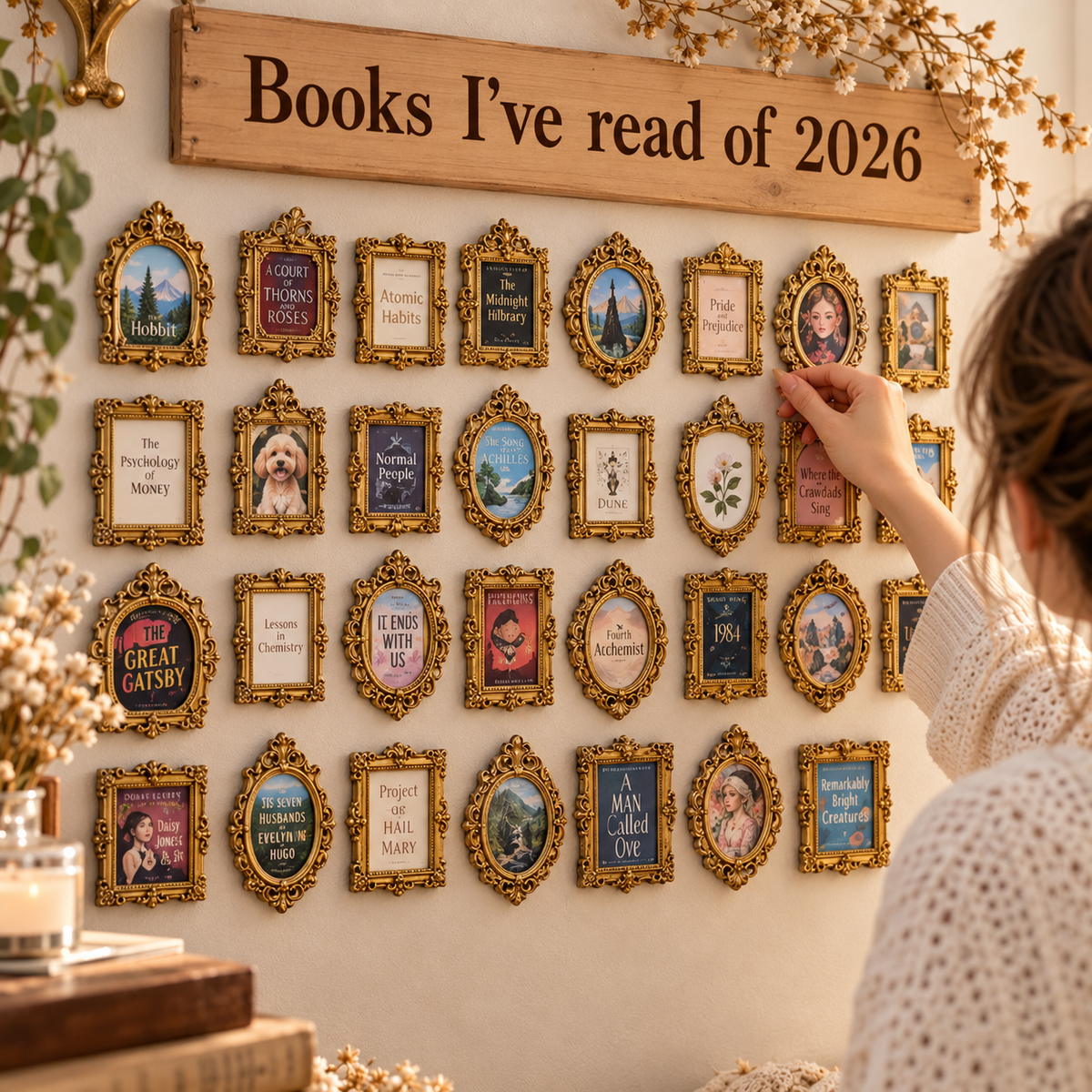 30 Piece Mini Photo Frames